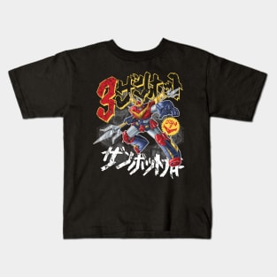 Zambot 3 Mecha Anime Cartoon 80s Kids T-Shirt